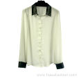 Spring Ladies White Blouses Shirts